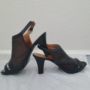 Naturalizer Womens Platform Sandal Black Size 10